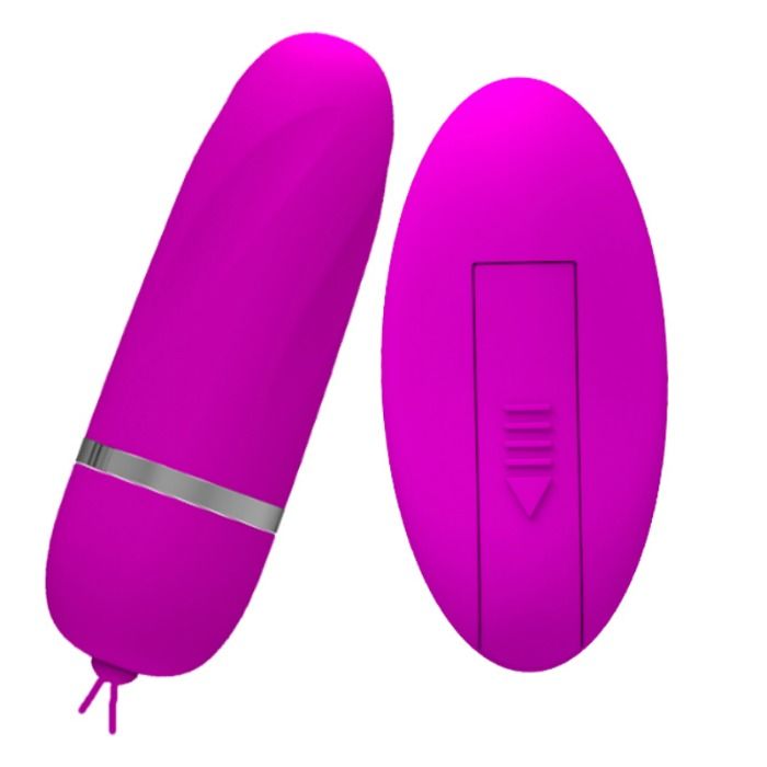 La marca PRETTY LOVE nos facilita esta imagen de su producto PRETTY LOVE - HUEVO VIBRADOR DEBBY CON MANDO para nuestro catálogo.