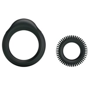 La marca BAILE FOR HIM nos facilita esta imagen de su producto BAILE - KIT 2 ANILLOS SILICONA RING MANHOOD para nuestro catálogo.