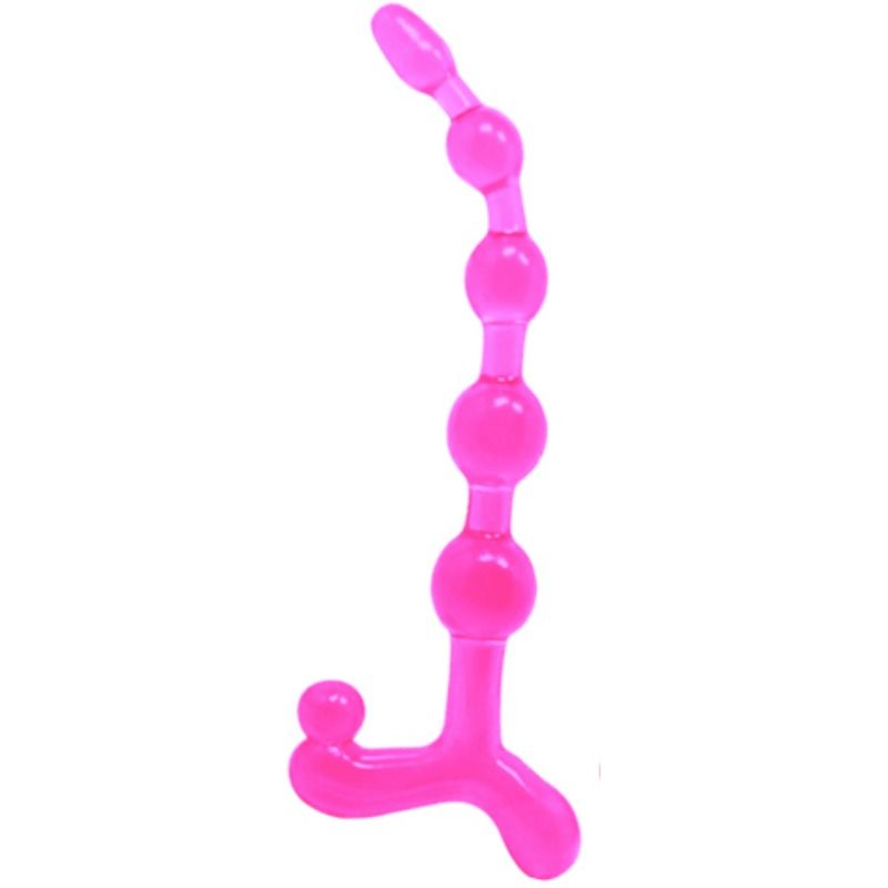 La marca BAILE nos facilita esta imagen de su producto BAILE - BENDY TWIST BOLAS ANALES ROSA para nuestro catálogo.