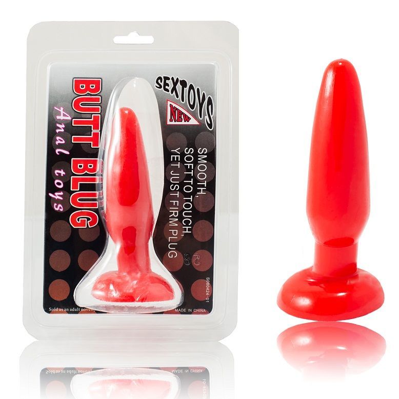La marca BAILE ANAL nos facilita esta imagen de su producto BAILE - PLUG ANAL PEQUEÑO ROJO 15 CM para nuestro catálogo.