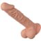 La marca BAILE DILDOS nos facilita esta imagen de su producto BAILE - BEAUTIFUL ENCOUNTER BURAQ DILDO REALÍSTICO FLEXIBLE 24 CM NATURAL para nuestro catálogo.