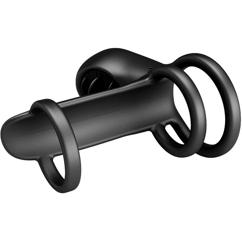 La marca PRETTY LOVE MALE nos facilita esta imagen de su producto PRETTY LOVE - JAMMY FUNDA DE PENE 12 VIBRACIONES CON LENGUA RECARGABLE SILICONA para nuestro catálogo.