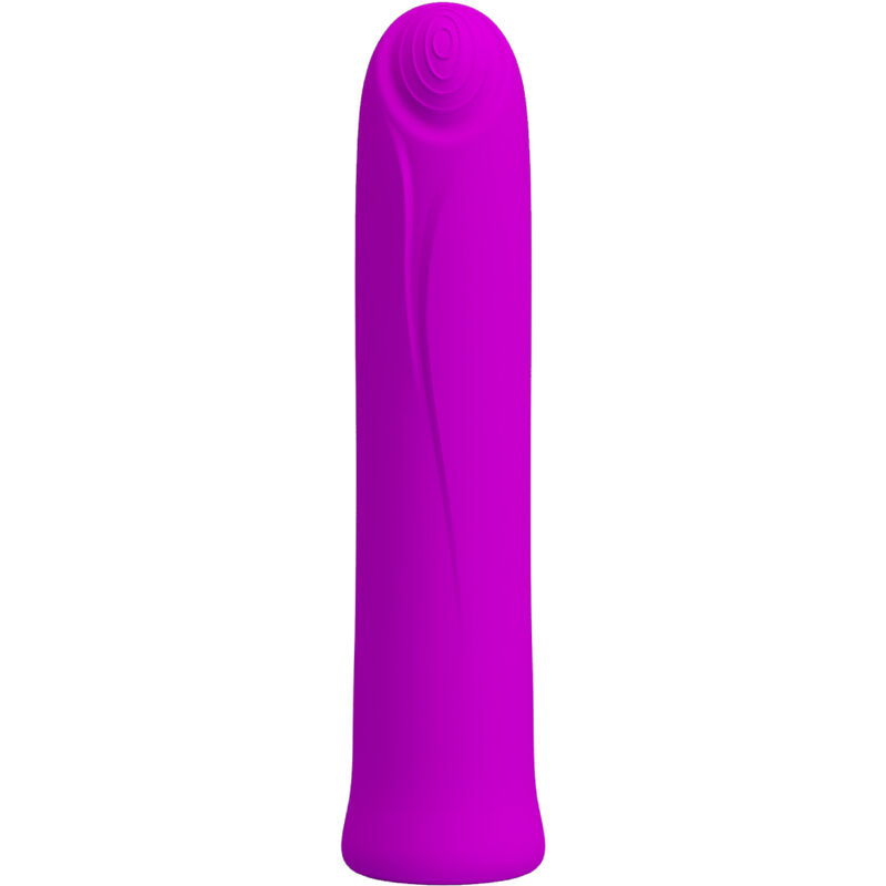 La marca PRETTY LOVE FLIRTATION nos facilita esta imagen de su producto PRETTY LOVE - CURTIS MINI VIBRADOR SUPER POWER 12 VIBRACIONES SILICONA VIOLETA para nuestro catálogo.