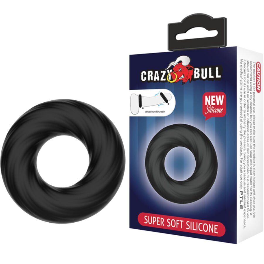 La marca CRAZY BULL nos facilita esta imagen de su producto CRAZY BULL - ANILLO SILICONA ESPIRAL para nuestro catálogo.