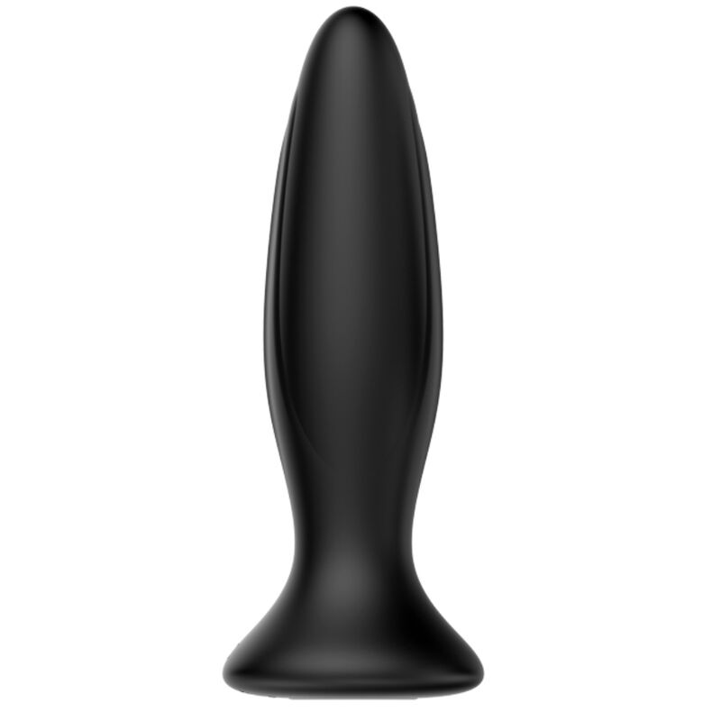 La marca MR PLAY nos facilita esta imagen de su producto MR PLAY - PLUG ANAL VIBRADOR NEGRO RECARGABLE para nuestro catálogo.