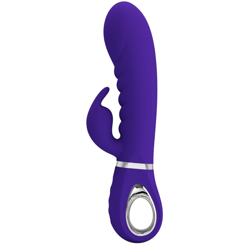 La marca PRETTY LOVE FLIRTATION nos facilita esta imagen de su producto PRETTY LOVE - PRESCOTT VIBRADOR PUNTO G MULTIFUNCIÓN LILA para nuestro catálogo.