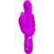 La marca PRETTY LOVE FLIRTATION nos facilita esta imagen de su producto PRETTY LOVE - CAMMY TRIPLE VIBRADOR MULTIFUNCIÓN 4 EN 1 ROSA para nuestro catálogo.
