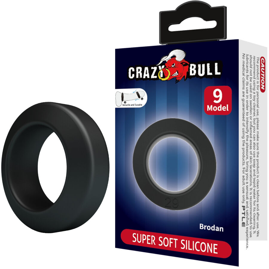 La marca CRAZY BULL nos facilita esta imagen de su producto CRAZY BULL - BRODAN ANILLO SILICONA MODELO 9 para nuestro catálogo.