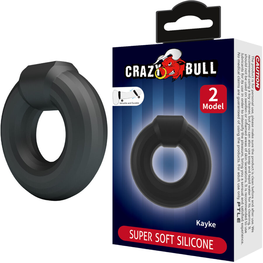 La marca CRAZY BULL nos facilita esta imagen de su producto CRAZY BULL - KAYKE ANILLO SILICONA MODELO 2 para nuestro catálogo.