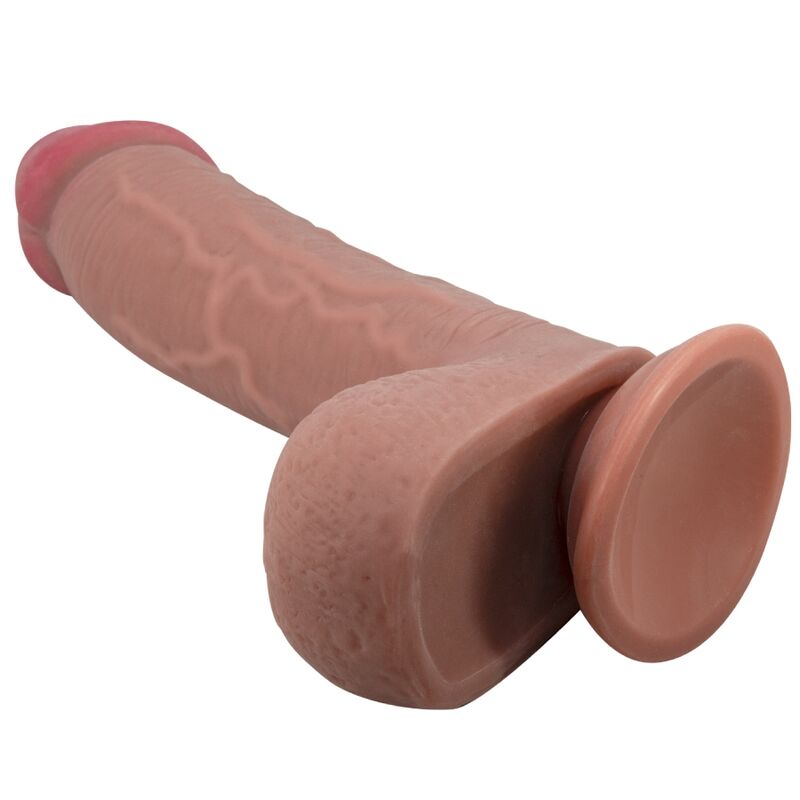 La marca PRETTY LOVE HIGH GRADE nos facilita esta imagen de su producto PRETTY LOVE - SLIDING SKIN SERIES DILDO REALÍSTICO CON VENTOSA PIEL DESLIZANTE MULATO 23.4 CM para nuestro catálogo.