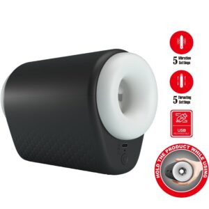 La marca PRETTY LOVE MALE nos facilita esta imagen de su producto PRETTY LOVE - DJ GIRL MASTURBADOR MASCULINO CON VIBRACIÓN 5 CONFIGURACIONES NEGRO para nuestro catálogo.