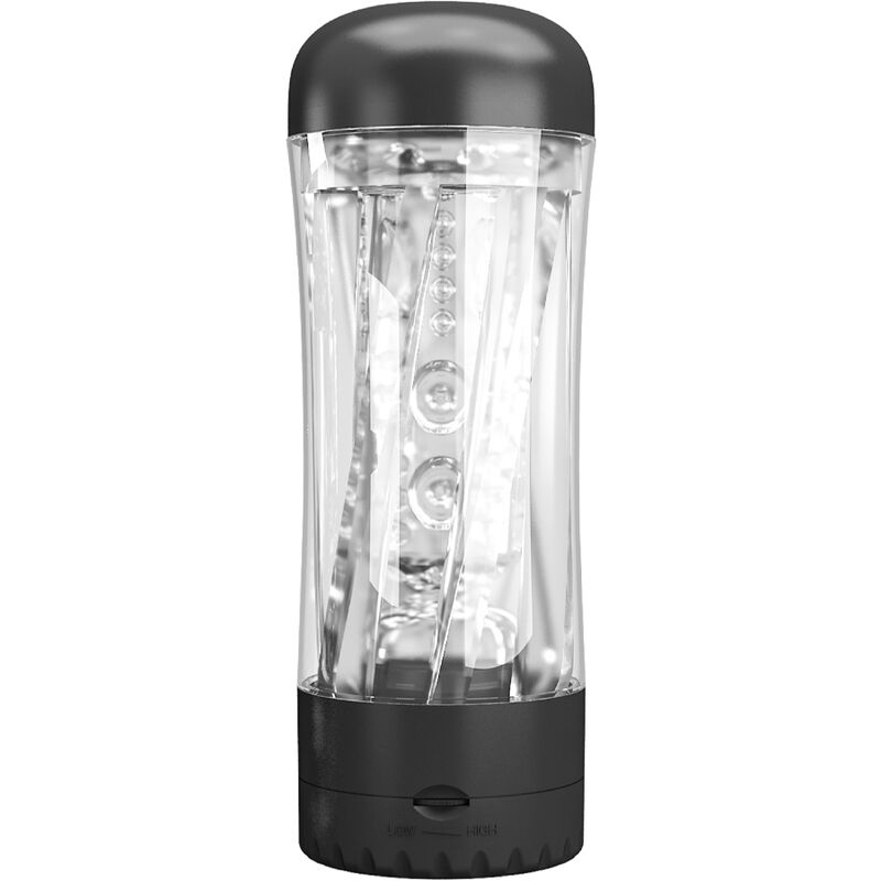 La marca PRETTY LOVE nos facilita esta imagen de su producto PRETTY LOVE - TAMARA MASTURBADOR MASCULINO VIBRADOR MULTIVELOCIDAD NEGRO para nuestro catálogo.