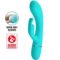 La marca PRETTY LOVE FLIRTATION nos facilita esta imagen de su producto PRETTY LOVE - SCOCCO VIBRADOR RABBIT TURQUESA para nuestro catálogo.