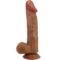 La marca BAILE nos facilita esta imagen de su producto BAILE - BURAQ DILDO REALÍSTICO 24 CM NATURAL para nuestro catálogo.