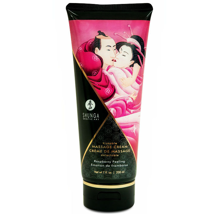La marca SHUNGA MASSAGE CREAM nos facilita esta imagen de su producto SHUNGA - CREMA MASAJE FRAMBUESA 200 ML para nuestro catálogo.