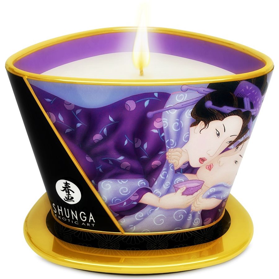 La marca SHUNGA CANDLES nos facilita esta imagen de su producto SHUNGA - MINI CARESS BY CANDELIGHT VELA MASAJE FRUTAS EXÓTICAS 170 ML para nuestro catálogo.