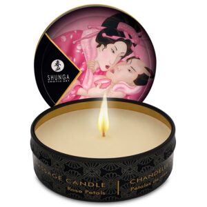 La marca SHUNGA CANDLES nos facilita esta imagen de su producto SHUNGA - MINI CARESS BY CANDLELIGHT DISPLAY VELAS MASAJE 24 UDS para nuestro catálogo.