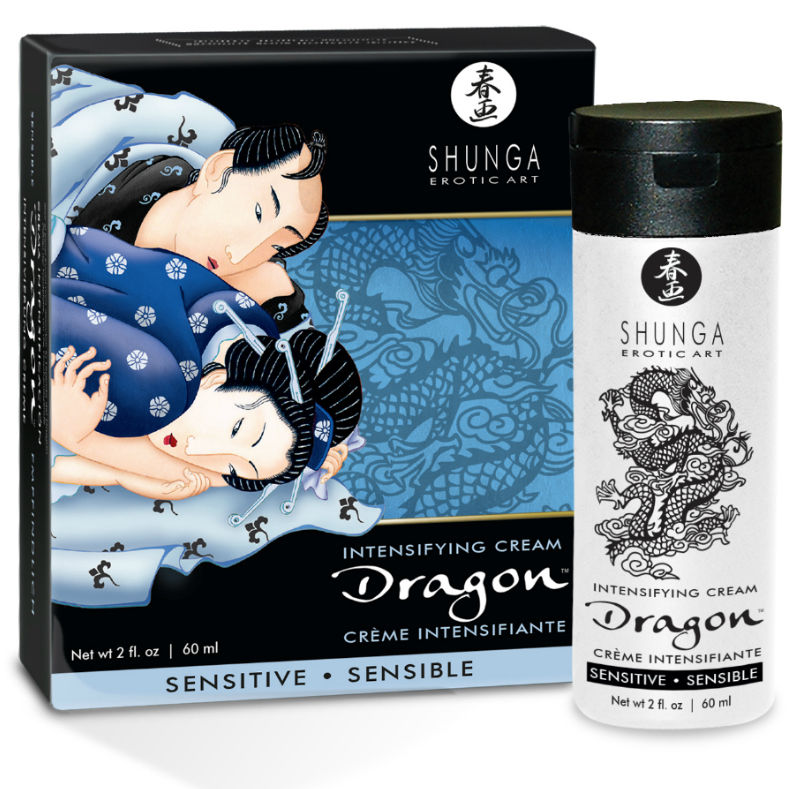 La marca SHUNGA APHRODISIACS nos facilita esta imagen de su producto SHUNGA - DRAGON CREMA SENSITIVE PARA PAREJAS para nuestro catálogo.