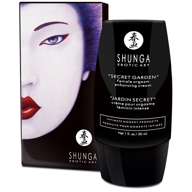 La marca SHUNGA APHRODISIACS nos facilita esta imagen de su producto SHUNGA - CREMA ORGASMO FEMENINO INTENSO JARDIN SECRETO para nuestro catálogo.