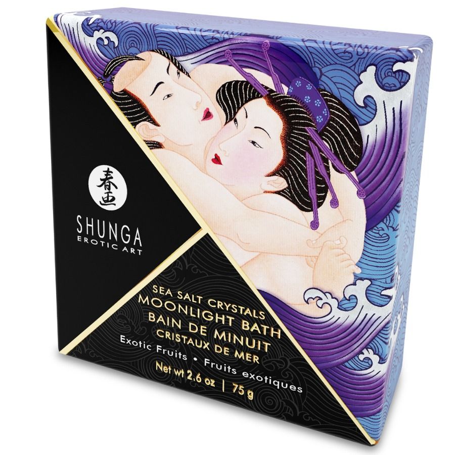 La marca SHUNGA BATH EXPERIENCE nos facilita esta imagen de su producto SHUNGA - SALES DE BAÑO AROMATIZADAS EXOTIC PURPLE 75 GR para nuestro catálogo.