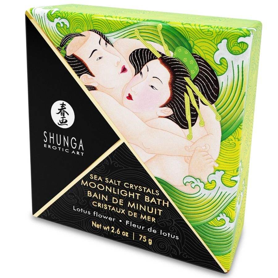 La marca SHUNGA BATH EXPERIENCE nos facilita esta imagen de su producto SHUNGA - SALES DE BAÑO AROMATIZADAS LOTUS 75 GR para nuestro catálogo.
