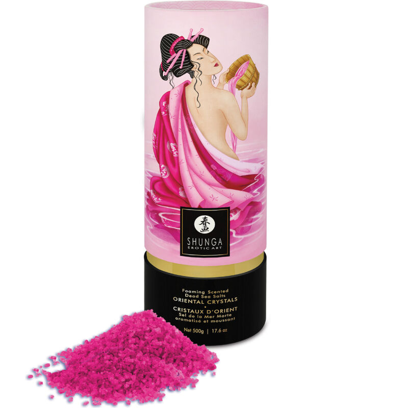 La marca SHUNGA BATH EXPERIENCE nos facilita esta imagen de su producto SHUNGA - SALES DE BAÑO AFRODISIA para nuestro catálogo.
