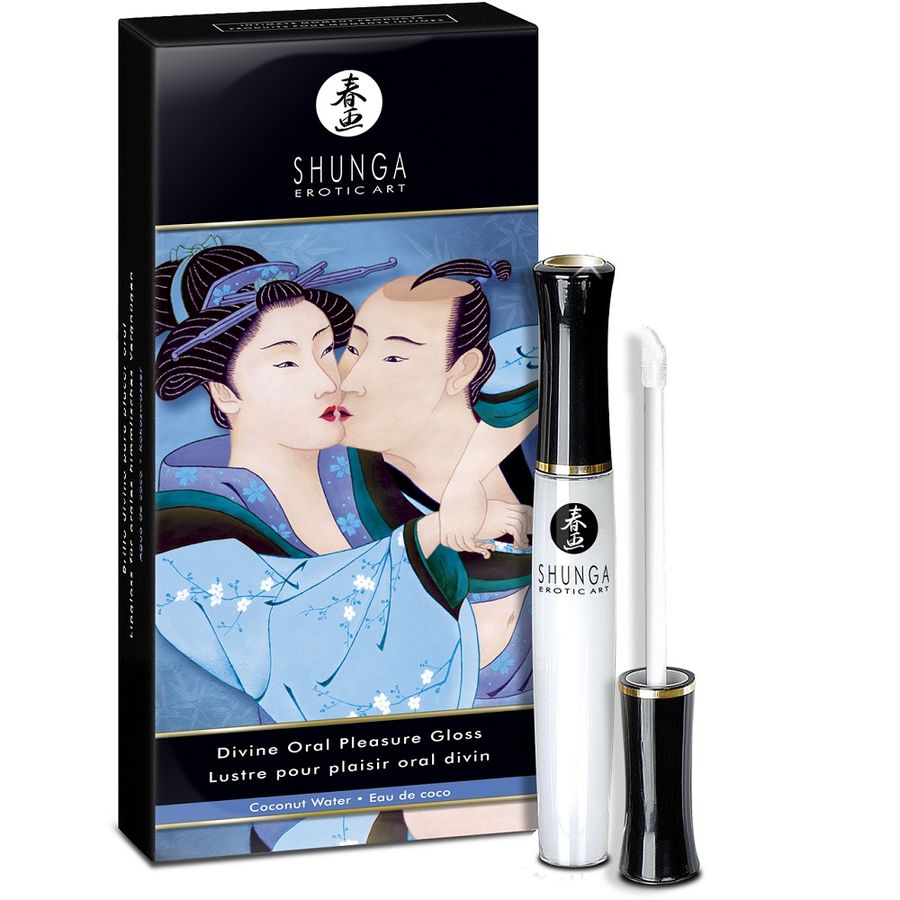 La marca SHUNGA APHRODISIACS nos facilita esta imagen de su producto SHUNGA - GLOSS LABIAL DIVINO AGUA DE COCO para nuestro catálogo.