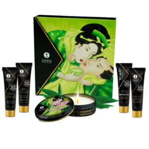 La marca SHUNGA KITS nos facilita esta imagen de su producto SHUNGA - KIT SECRET GEISHA TE VERDE ORGANICO para nuestro catálogo.