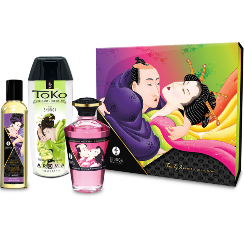 La marca SHUNGA KITS nos facilita esta imagen de su producto SHUNGA - KIT FRUITY KISSES COLLECTION para nuestro catálogo.