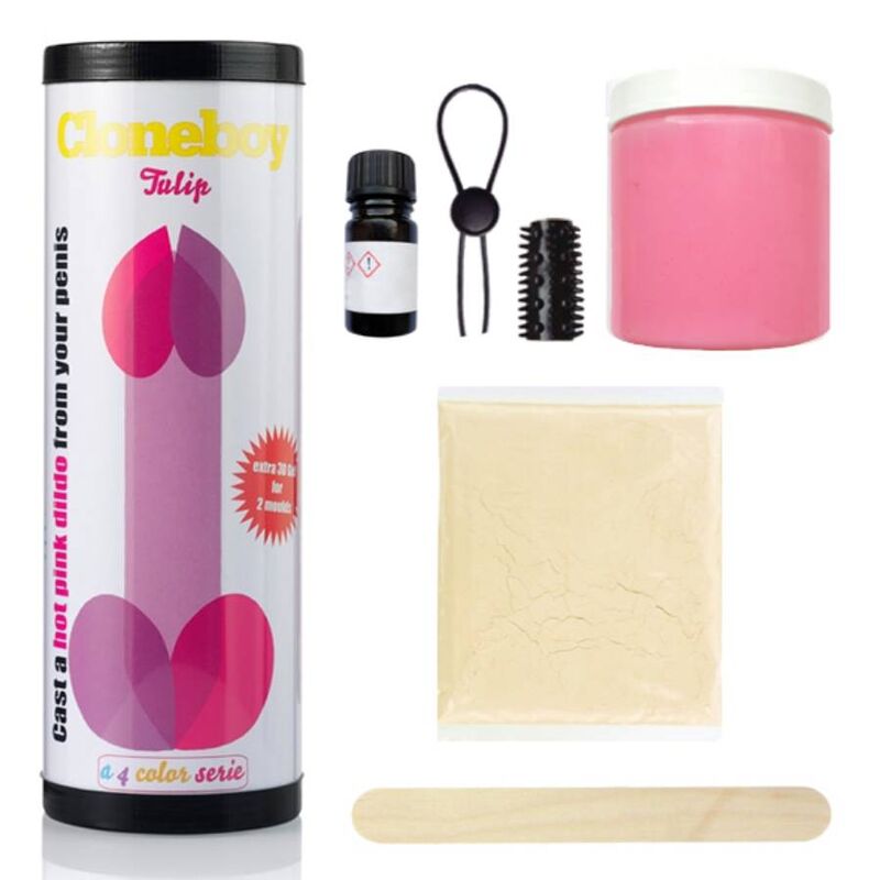 La marca CLONEBOY nos facilita esta imagen de su producto CLONEBOY - DILDO TULIP ROSA INTENSO para nuestro catálogo.