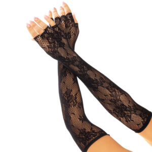 La marca LEG AVENUE HOSIERY nos facilita esta imagen de su producto LEG AVENUE - GUANTES SIN DEDOS RED FLORAL NEGRO para nuestro catálogo.