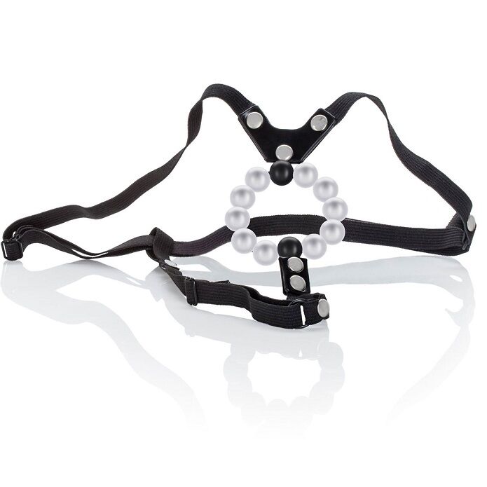 La marca CALEXOTICS nos facilita esta imagen de su producto CALEXOTICS - LOVERS TANGA CON PERLAS DE PLACER para nuestro catálogo.