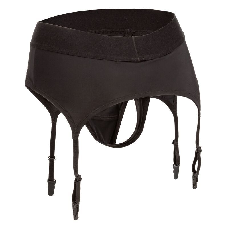 La marca CALEXOTICS nos facilita esta imagen de su producto CALEXOTICS - BOUNDLESS ARNÉS TANGA CON LIGUERO L/XL para nuestro catálogo.