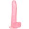 La marca CALEXOTICS nos facilita esta imagen de su producto CALEXOTICS - SIZE QUEEN DILDO ROSA 20.3 CM para nuestro catálogo.