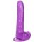 La marca CALEXOTICS nos facilita esta imagen de su producto CALEXOTICS - SIZE QUEEN DILDO LILA 20.3 CM para nuestro catálogo.