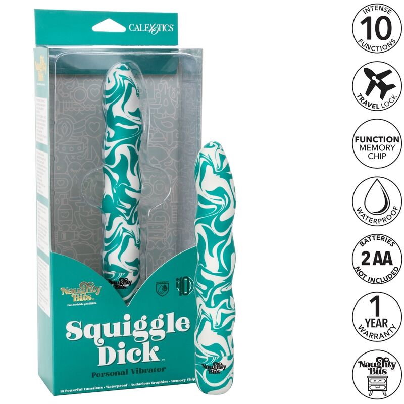 La marca CALEXOTICS nos facilita esta imagen de su producto CALEXOTICS - SQUIGGLE DICK PERSONAL para nuestro catálogo.