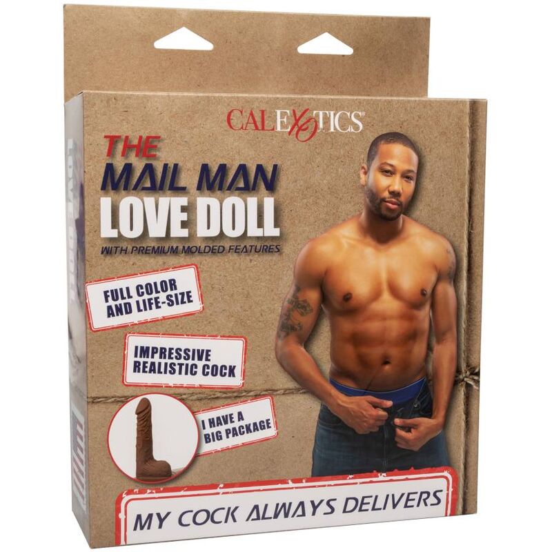 La marca CALEXOTICS nos facilita esta imagen de su producto CALEXOTICS - THE MAIL MAN LOVE DOLL para nuestro catálogo.