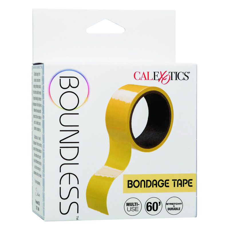La marca CALEXOTICS nos facilita esta imagen de su producto CALEXOTICS - BOUNDLESS CINTA DE ESCLAVITUD AMARILLO para nuestro catálogo.