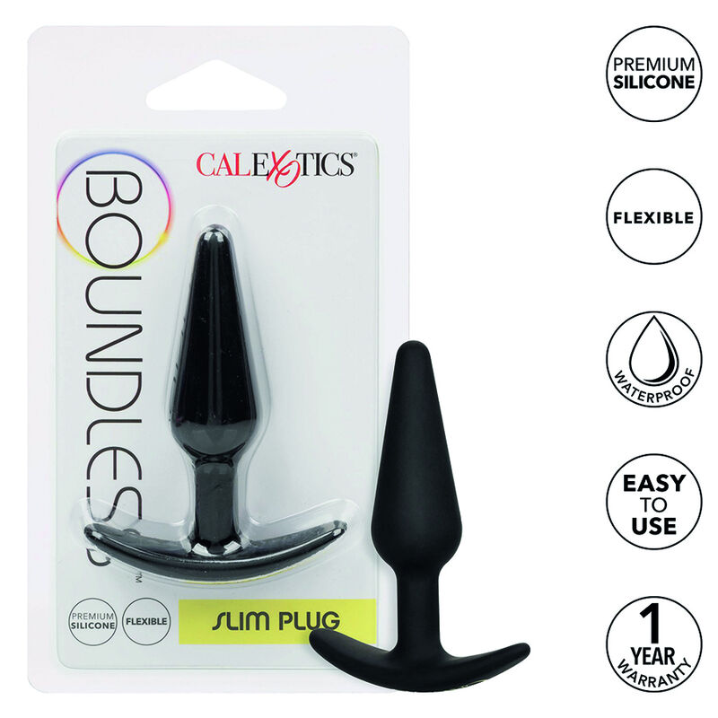 La marca CALEXOTICS nos facilita esta imagen de su producto CALEXOTICS - BOUNDLESS PLUG ANAL DELGADO para nuestro catálogo.