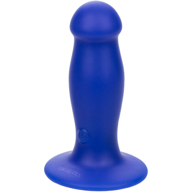 La marca CALEXOTICS nos facilita esta imagen de su producto CALEXOTICS - ADMIRAL FIRST MATE PLUG ANAL VIBRADOR AZUL para nuestro catálogo.