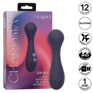 La marca CALEXOTICS nos facilita esta imagen de su producto CALEXOTICS - CHARISMA TEMPTATION MASAJEADOR 12 FUNCIONES MORADO para nuestro catálogo.