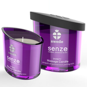 La marca SWEDE nos facilita esta imagen de su producto SWEDE - SENZE DIVINITY VELA MASAJE - POMELO