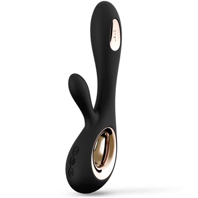 La marca LELO nos facilita esta imagen de su producto LELO - SORAYA WAVE VIBRADOR RABBIT NEGRO para nuestro catálogo.