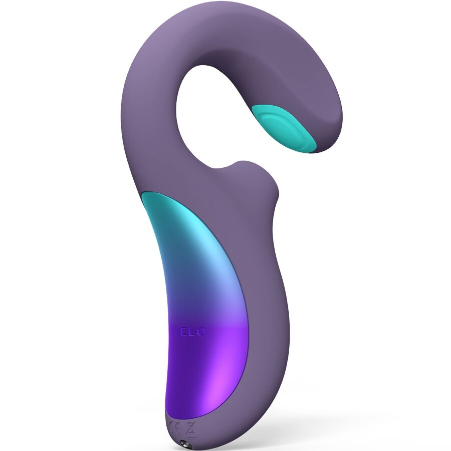La marca LELO nos facilita esta imagen de su producto LELO - ENIGMA DOUBLE SONIC VIBRADOR PUNTO G MORADO para nuestro catálogo.
