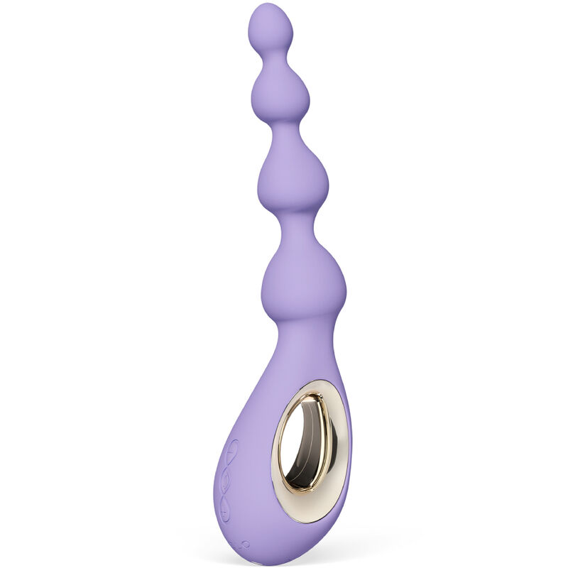 La marca LELO nos facilita esta imagen de su producto LELO - SORAYA BEADS MASAJEADOR ANAL VIOLETA para nuestro catálogo.