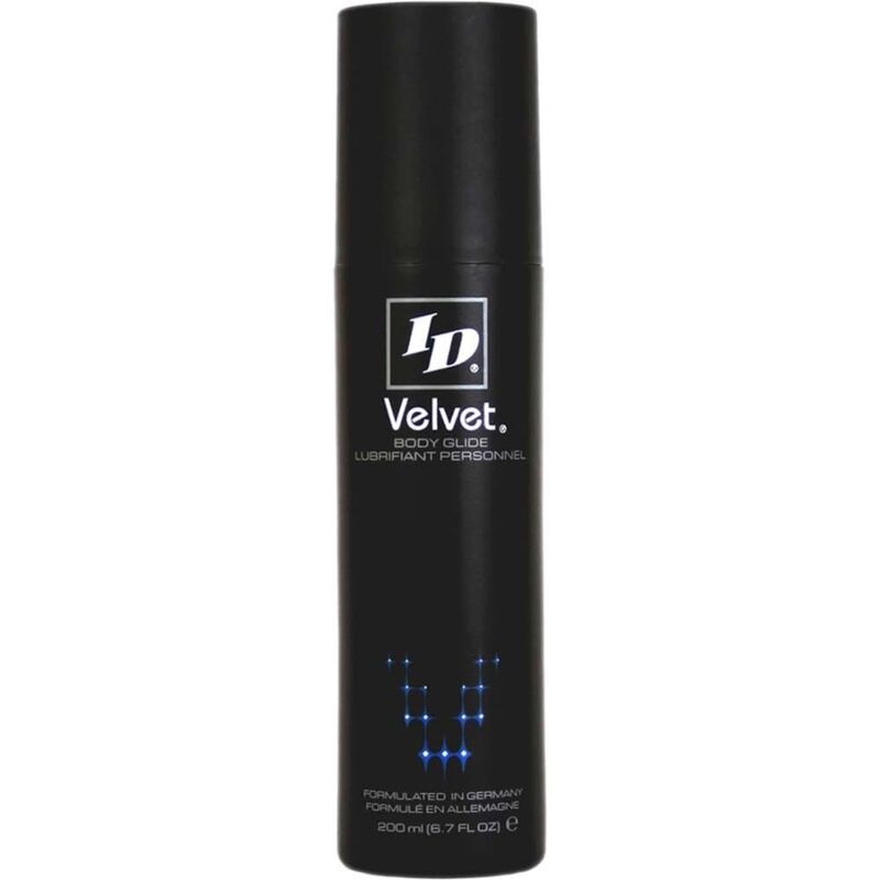 La marca ID VELVET nos facilita esta imagen de su producto ID VELVET - BODYGLIDE LUBRICANTE BASE SILICONA 200 ML para nuestro catálogo.