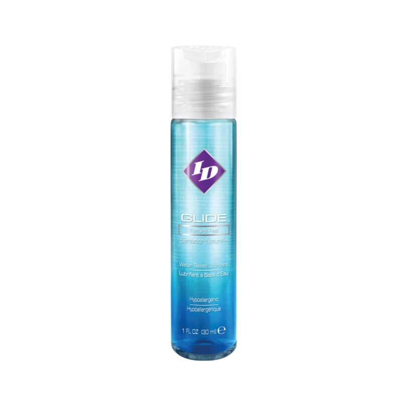 La marca ID GLIDE nos facilita esta imagen de su producto ID GLIDE -  LUBRICANTE BASE AGUA  30 ML para nuestro catálogo.