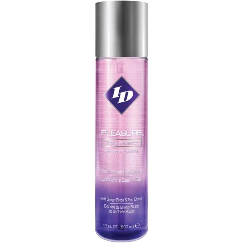La marca ID PLEASURE nos facilita esta imagen de su producto ID PLEASURE - LUBRICANTE BASE AGUA TINGING SENSATION 500 ML para nuestro catálogo.