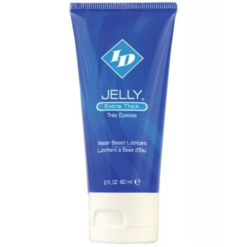La marca ID JELLY nos facilita esta imagen de su producto ID JELLY - LUBRICANTE BASE AGUA EXTRA THICK TRAVEL TUBE 60 ML para nuestro catálogo.