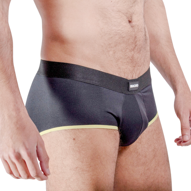 La marca MACHO UNDERWEAR nos facilita esta imagen de su producto MACHO - MS24A CALZONCILLO BRIEF DARK AMARILLO S para nuestro catálogo.